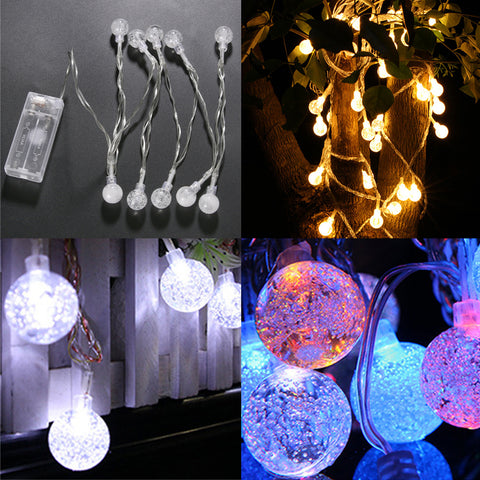 Mini Clear Bulbs Globe String Lights