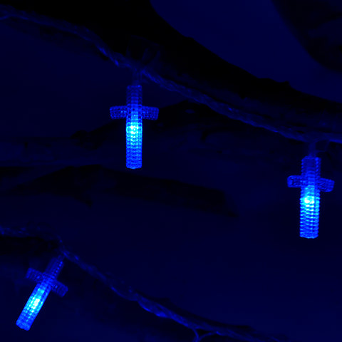 Christian Cross String Lights