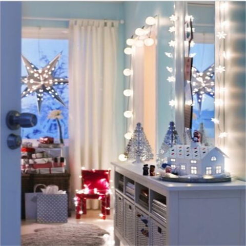 Snowflake Fairy String Lights