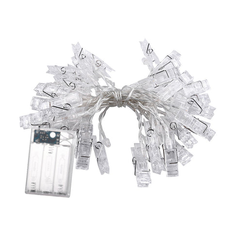 LED Photo Clip String Lights